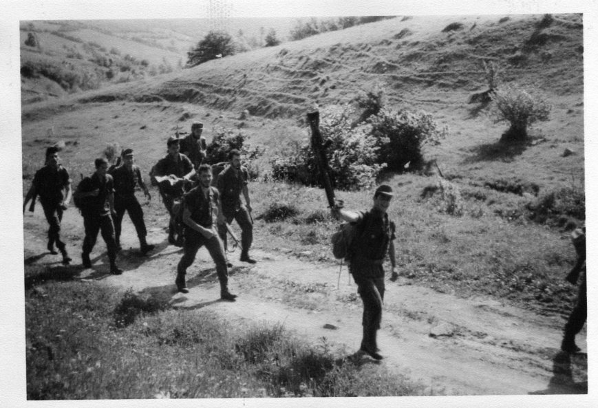 Junio de 1982, patrullas de escalada.